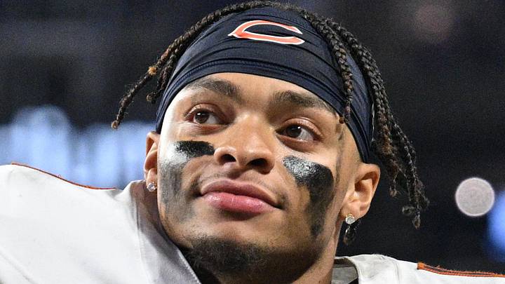 Chicago Bears quarterback Justin Fields