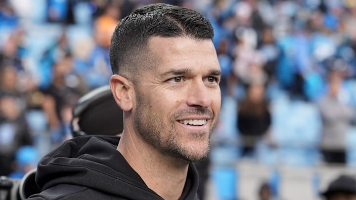 Carolina Panthers head coach Dave Canales 