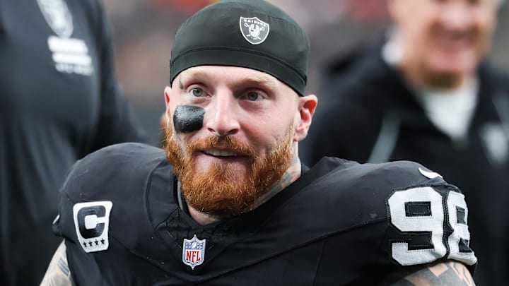 Las Vegas Raiders defensive end Maxx Crosby