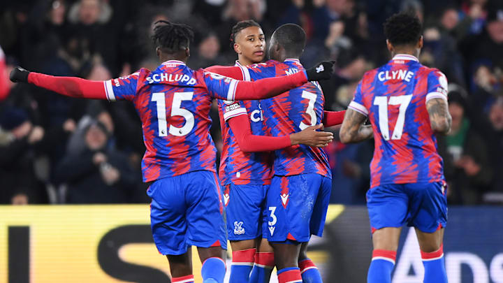 Crystal Palace were heading for defeat against Man Utd Crystal Palace were heading for defeat against Man Utd