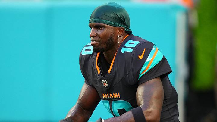 Former Miami Dolphins wide receiver Tyreek Hill Former Miami Dolphins wide receiver Tyreek Hill
