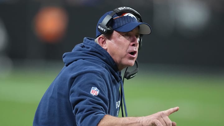 Denver Broncos head coach Sean Payton Denver Broncos head coach Sean Payton