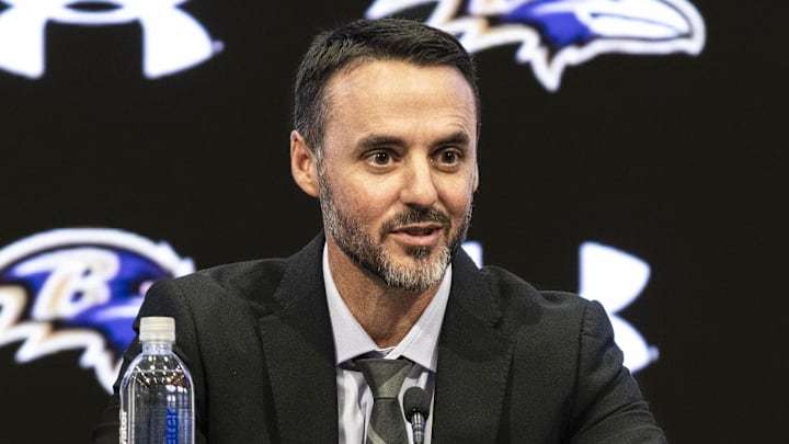 Baltimore Ravens head coach Jesse Minter