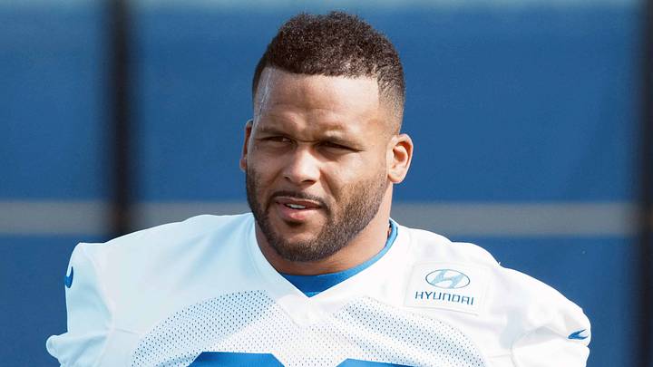 Los Angeles Rams defensive end Aaron Donald.