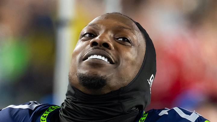 Seattle Seahawks cornerback Riq Woolen during Super Bowl LX