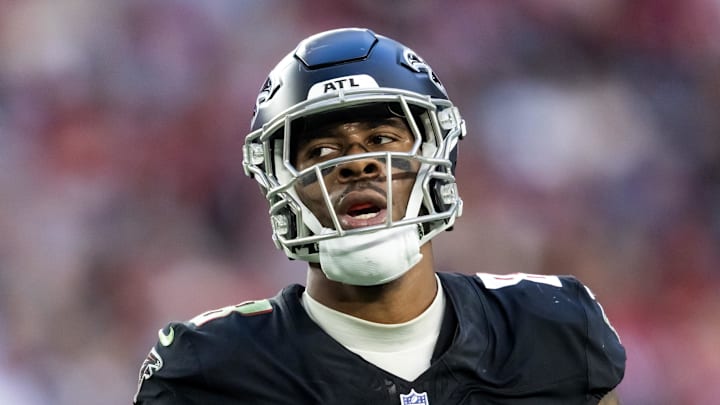 Atlanta Falcons tight end Kyle Pitts Sr. against the Arizona Cardinals.