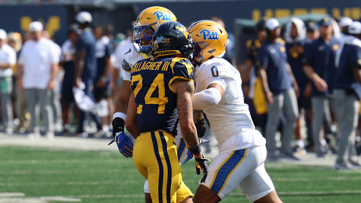 West Virginia University receiver Rodney Gallagher III West Virginia University receiver Rodney Gallagher III