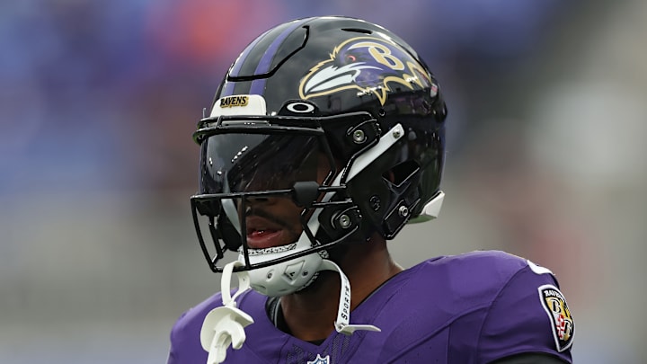 Baltimore Ravens wide receiver Rashod Bateman Baltimore Ravens wide receiver Rashod Bateman