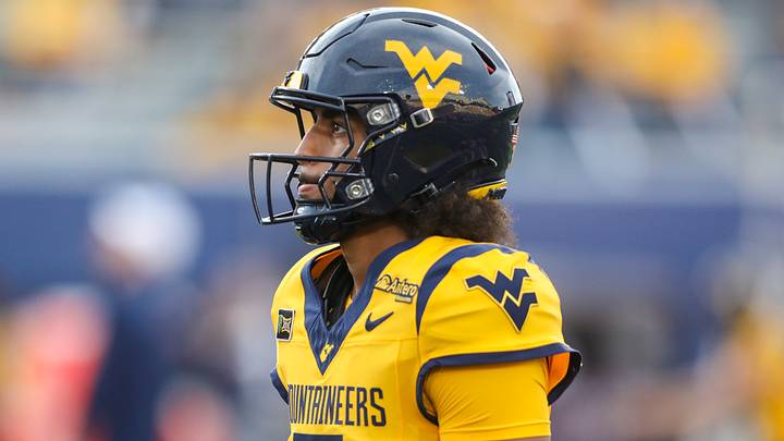 Sep 26, 2026; Morgantown, West Virginia, USA; West Virginia Mountaineers quarterback Michael Hawkins Jr. (3) warms up before their game against the Oklahoma State Cowboys at Milan Puskar Stadium. Mandatory Credit: Ben Queen-Imagn Images Sep 26, 2026; Morgantown, West Virginia, USA; West Virginia Mountaineers quarterback Michael Hawkins Jr. (3) warms up before their game against the Oklahoma State Cowboys at Milan Puskar Stadium. Mandatory Credit: Ben Queen-Imagn Images