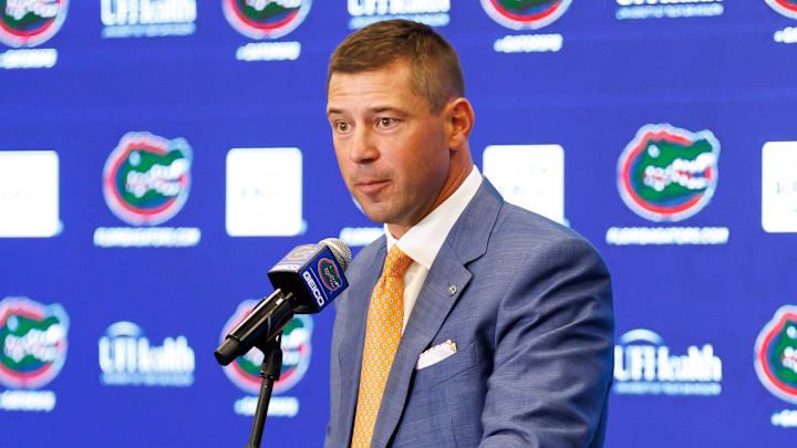 Florida Gators head coach Jon Sumrall is putting together his first staff with the program. Florida Gators head coach Jon Sumrall is putting together his first staff with the program.