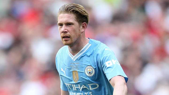 Kevin De Bruyne a été sélectionné avec la Belgique.