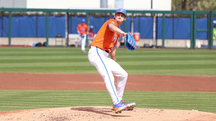 Pierce Coppola accounted for eight strikeouts in five innings as the Florida Gators swept Dayton.