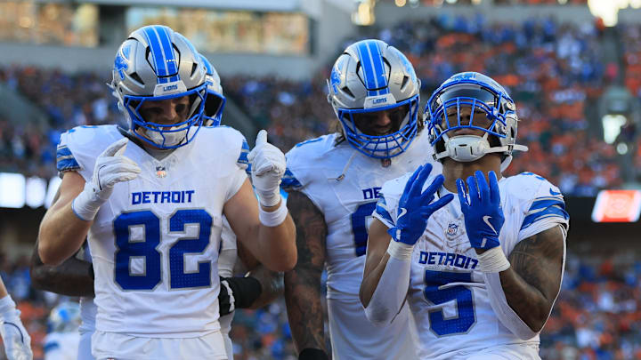 Detroit Lions running back David Montgomery (5).