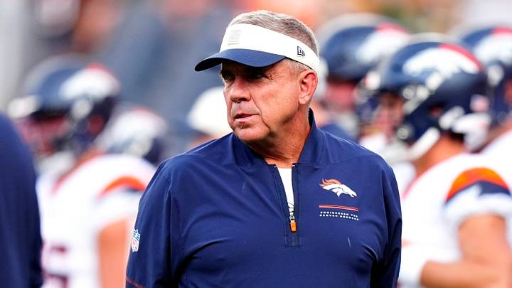 Denver Broncos head coach Sean Payton