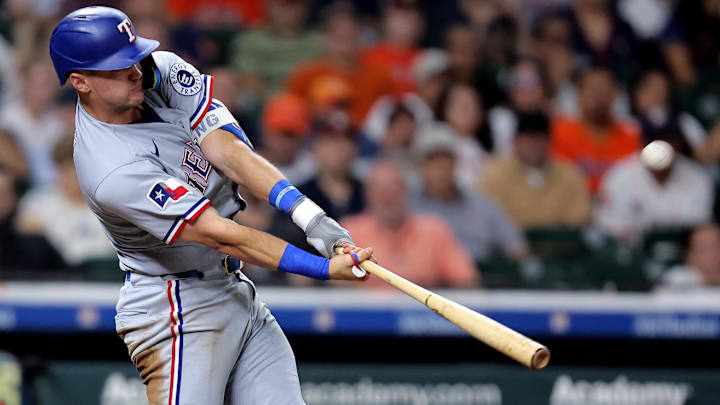 Texas Rangers third baseman Josh Jung.