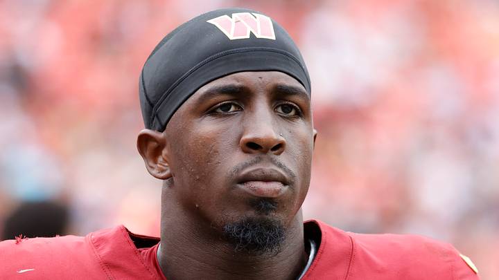 Washington Commanders safety Quan Martin Washington Commanders safety Quan Martin