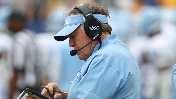 Oct 10, 2026; Pittsburgh, Pennsylvania, USA; North Carolina Tar Heels head coach Bill Belichick makes notes on a tablet device against the Pittsburgh Panthers during the second quarter at Acrisure Stadium. Mandatory Credit: Charles LeClaire-Imagn Images Oct 10, 2026; Pittsburgh, Pennsylvania, USA; North Carolina Tar Heels head coach Bill Belichick makes notes on a tablet device against the Pittsburgh Panthers during the second quarter at Acrisure Stadium. Mandatory Credit: Charles LeClaire-Imagn Images