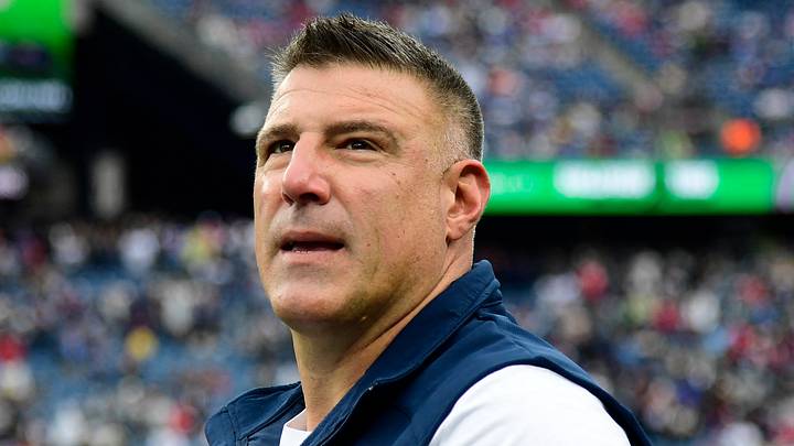 New England Patriots head coach Mike Vrabel.