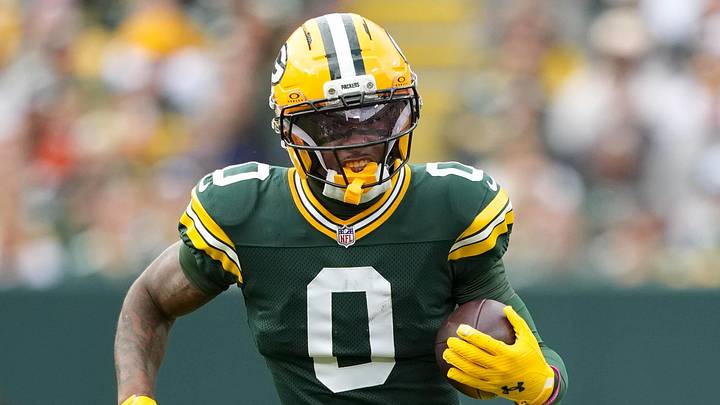 Green Bay Packers wide receiver Matthew Golden