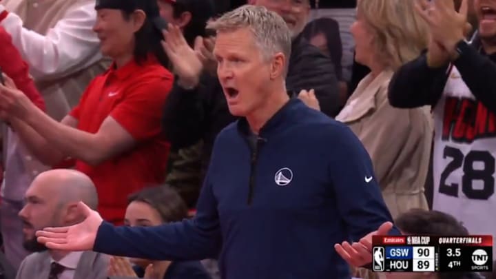 Kerr and the Warriors were eliminated from NBA Cup contention on Wednesday night