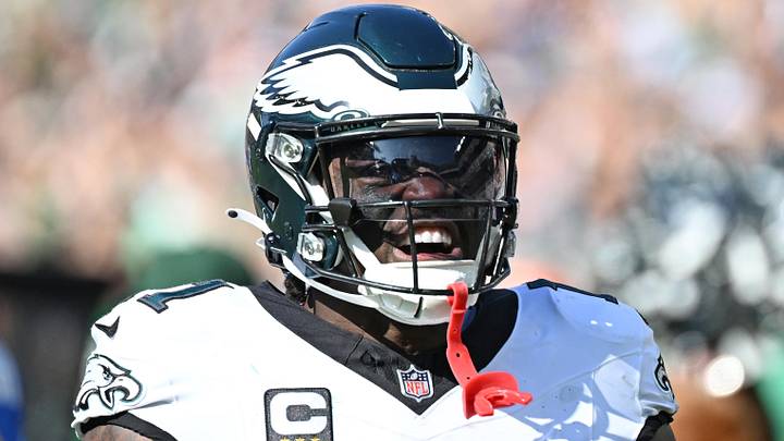 Philadelphia Eagles wide receiver AJ. Brown Philadelphia Eagles wide receiver AJ. Brown