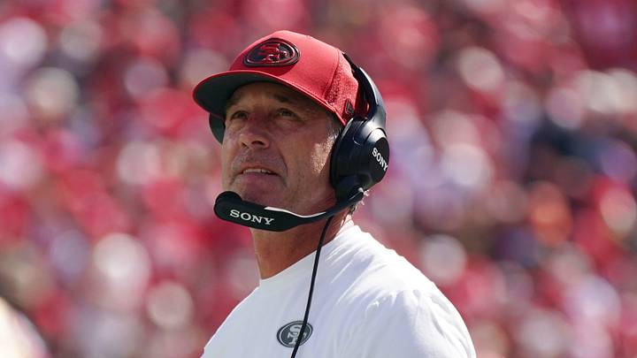 San Francisco 49ers head coach Kyle Shanahan San Francisco 49ers head coach Kyle Shanahan