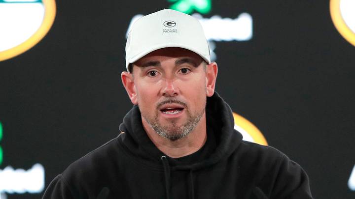 Green Bay Packers head coach Matt LaFleur