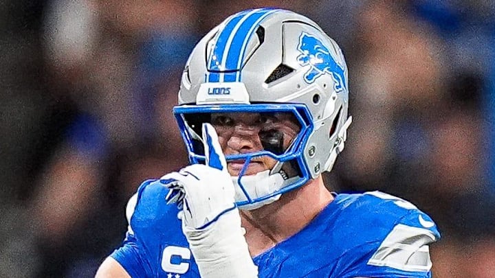 Detroit Lions defensive end Aidan Hutchinson (97). Detroit Lions defensive end Aidan Hutchinson (97).