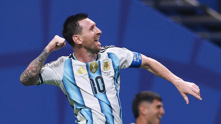 Argentina's Lionel Messi