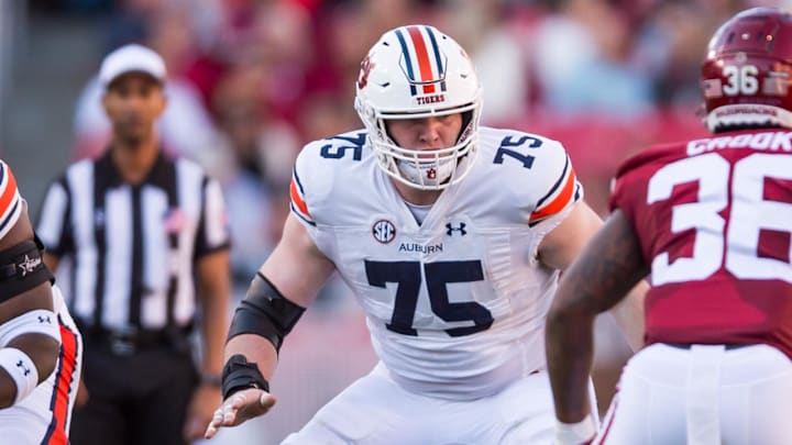 Connor Lew was a staple of Auburn's offensive line over the last three seasons.