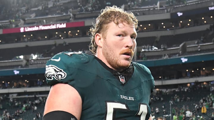 Philadelphia Eagles center Cam Jurgens 