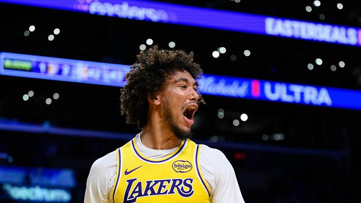 Los Angeles Lakers center Jaxson Hayes