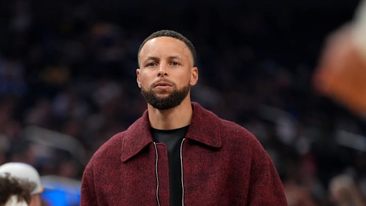 Mar 13, 2026; San Francisco, California, USA; Golden State Warriors guard Stephen Curry (30) Mandatory Credit: Cary Edmondson-Imagn Images