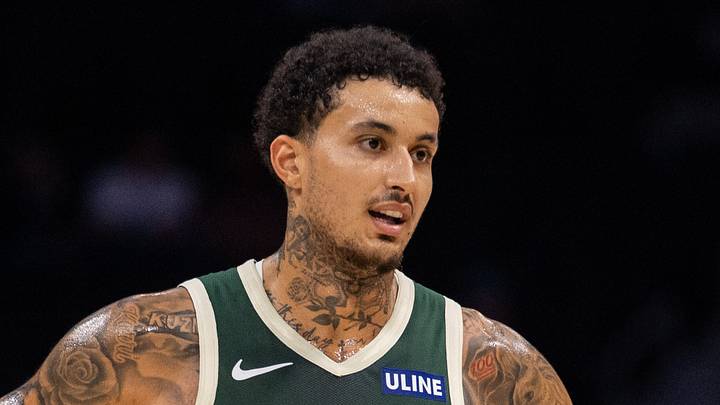 Milwaukee Bucks forward Kyle Kuzma (18) looks on during the third quarter against the Charlotte Hornets at Spectrum Center on October 11, 2026. Milwaukee Bucks forward Kyle Kuzma (18) looks on during the third quarter against the Charlotte Hornets at Spectrum Center on October 11, 2026.