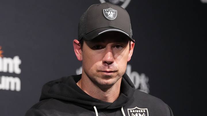 Las Vegas Raiders head coach Klint Kubiak