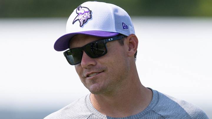 Minnesota Vikings head coach Kevin O'Connell Minnesota Vikings head coach Kevin O'Connell