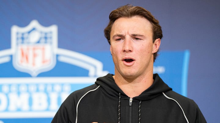 New York Jets quarterback Cade Klubnik New York Jets quarterback Cade Klubnik