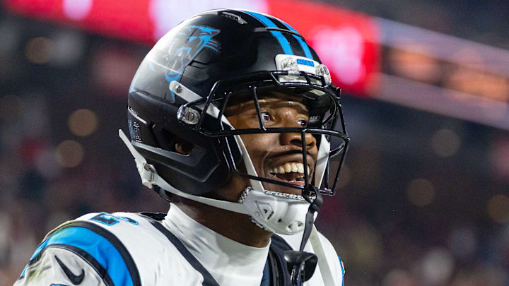 Carolina Panthers cornerback Mike Jackson Sr. Carolina Panthers cornerback Mike Jackson Sr.