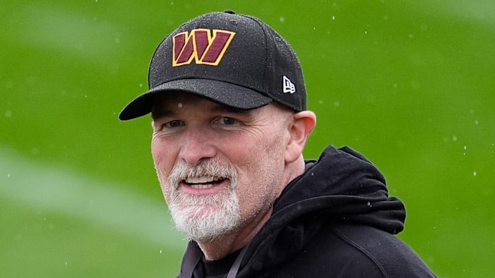 Washington Commanders head coach Dan Quinn