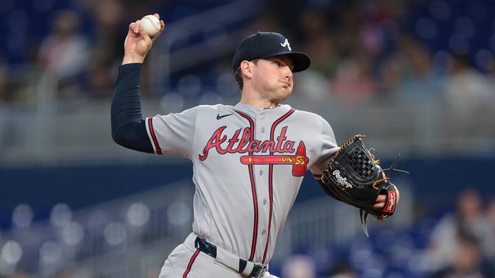 May 18, 2026; Miami, Florida, USA; Atlanta Braves starting pitcher Jr. Ritchie (60) delivers a pitch against the Miami Marlins during the first inning at loanDepot Park. Mandatory Credit: Sam Navarro-Imagn Images May 18, 2026; Miami, Florida, USA; Atlanta Braves starting pitcher Jr. Ritchie (60) delivers a pitch against the Miami Marlins during the first inning at loanDepot Park. Mandatory Credit: Sam Navarro-Imagn Images