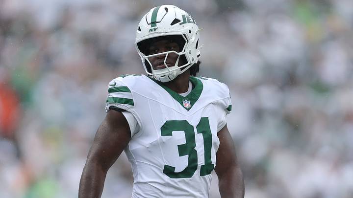 New York Jets defensive end David Bailey New York Jets defensive end David Bailey