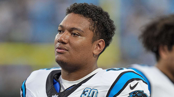 Carolina Panthers offensive lineman Chandler Zavala
