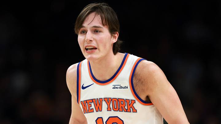 Jan 9, 2026; Phoenix, Arizona, USA; New York Knicks guard Tyler Kolek (13) against the Phoenix Suns at Mortgage Matchup Center. Mandatory Credit: Mark J. Rebilas-Imagn Images Jan 9, 2026; Phoenix, Arizona, USA; New York Knicks guard Tyler Kolek (13) against the Phoenix Suns at Mortgage Matchup Center. Mandatory Credit: Mark J. Rebilas-Imagn Images