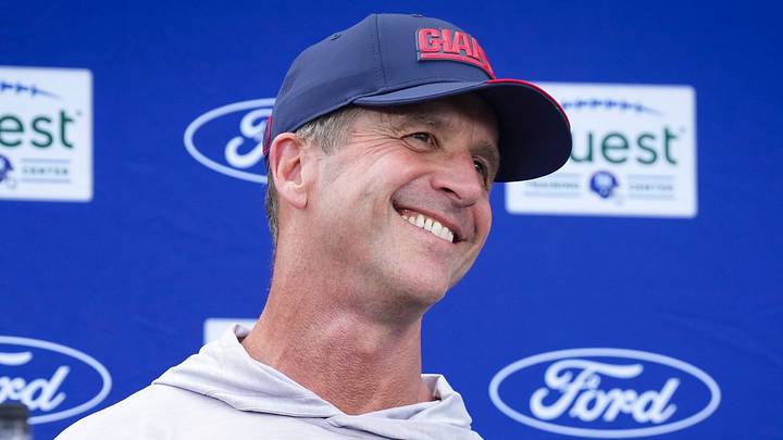 New York Giants - head coach John Harbaugh New York Giants - head coach John Harbaugh