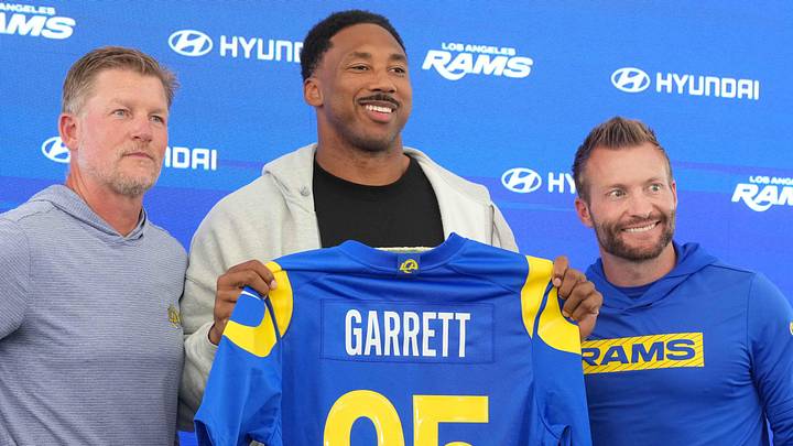 Los Angeles Rams DE Myles Garrett; NFL Power Rankings
