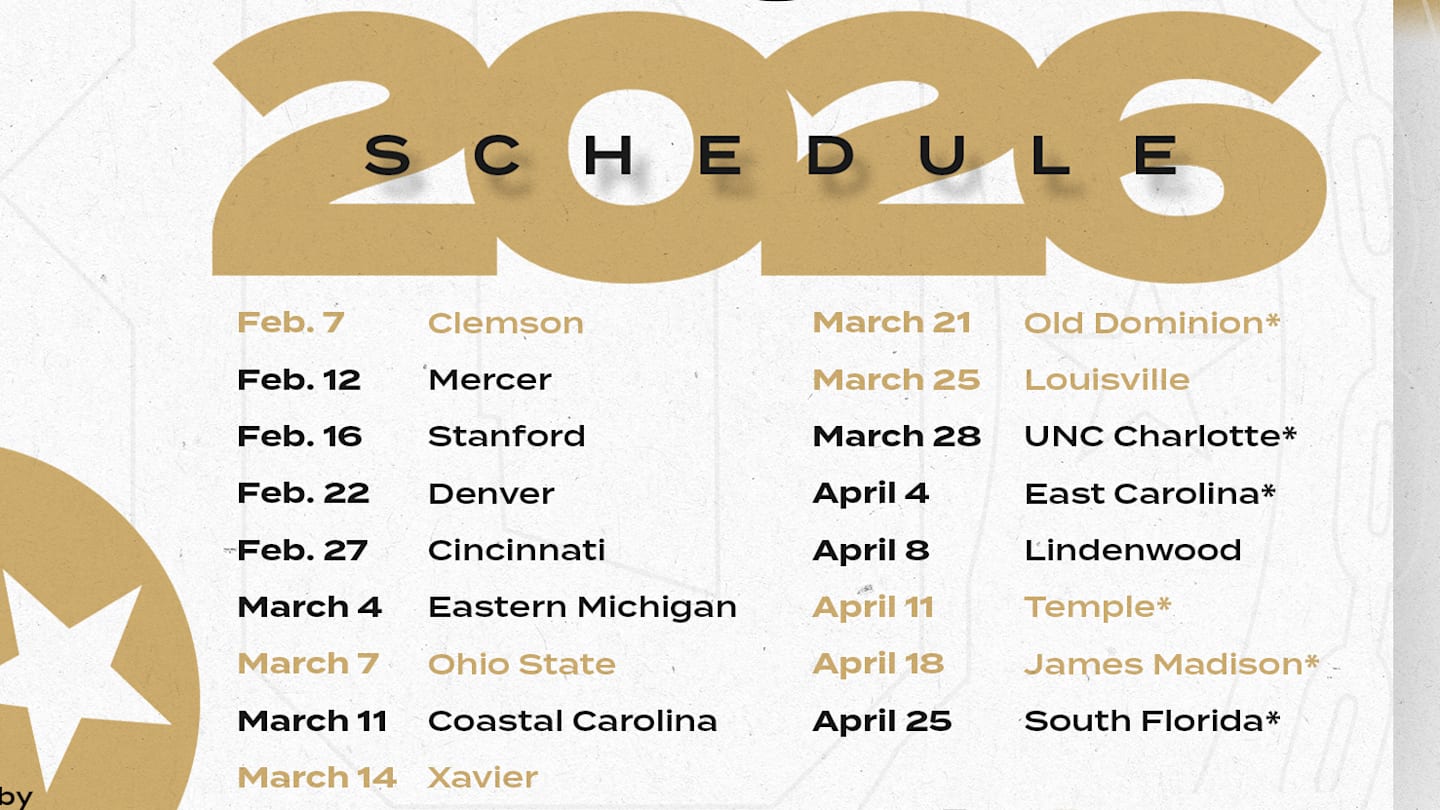 Vanderbilt Lacrosse Schedule Released : The Anchor