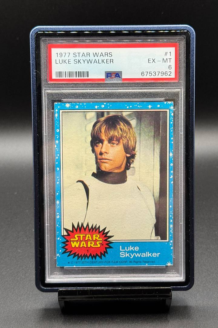 1977 Topps Luke Skywalker PSA 10 Shatters Record at $687,500