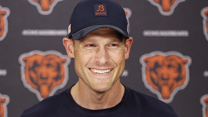 Chicago Bears head coach Ben Johnson