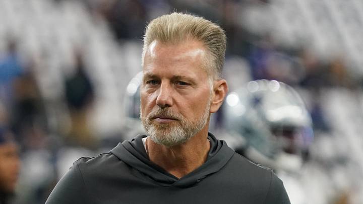 Dallas Cowboys defensive coordinator Matt Eberflus 