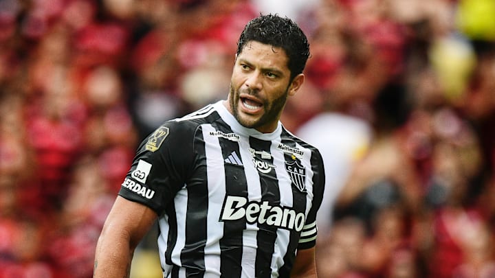 Com uma lesão na coxa, Hulk é uma das baixas do Atlético-MG